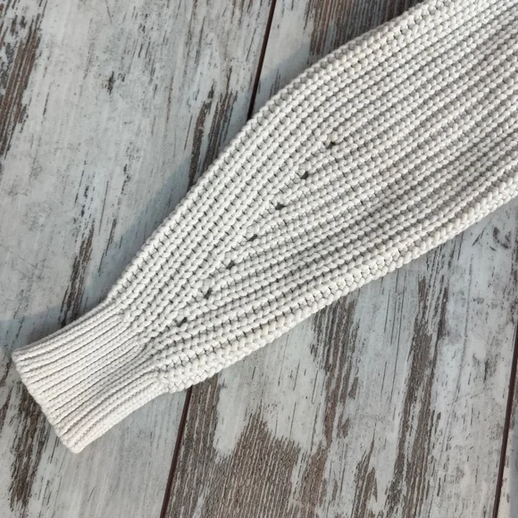 Everlane Textured Cotton Crewneck Sweater - Size XS - Picture 5 of 16